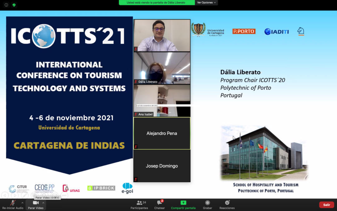 Docente -Investigador de la Universidad UDET participó en el III Congreso Internacional en Turismo, Tecnologías y sistemas de Cartagena de Indias