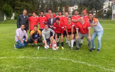 Partido amistoso entre Tech Sports y Universidad UDET alegró la tarde del viernes